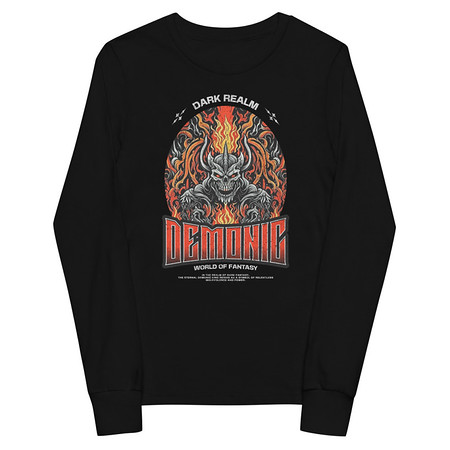 [ID: 511-G488] Demonic Youth Long Sleeve Tee