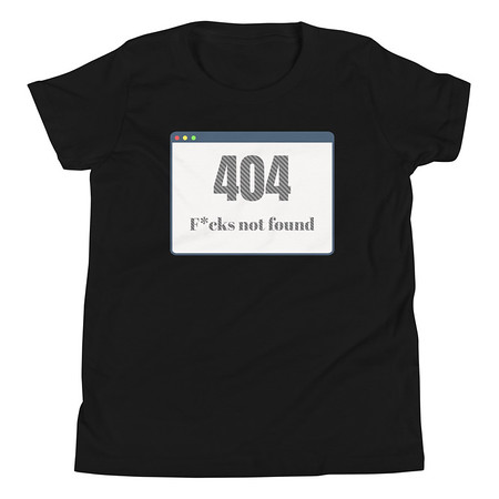 [ID: 307-G7] 404 Youth Staple Tee