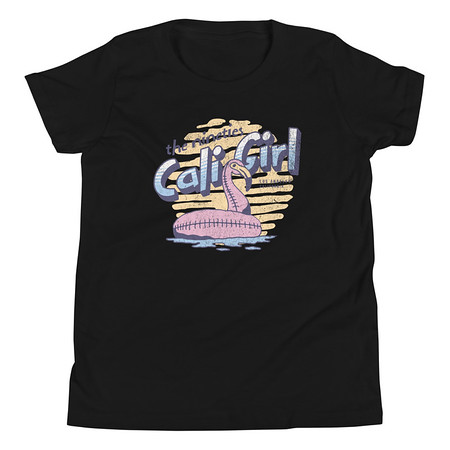 [ID: 307-G13] 90's Cali Girl Youth Staple Tee
