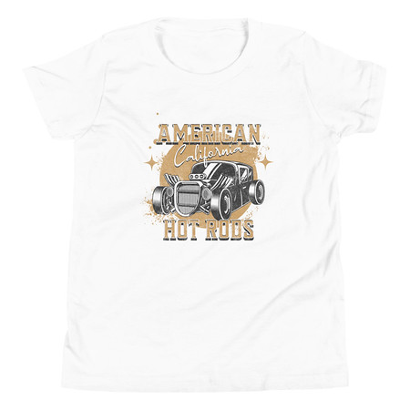 [ID: 307-G73] American Hot Rods Youth Staple Tee