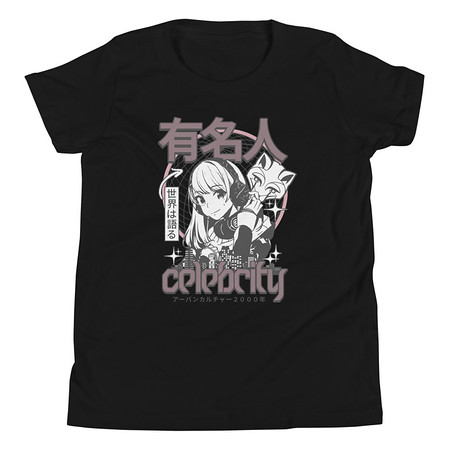 [ID: 307-G88] Anime Celebrity Girl - Japanese Cyber Streetwear Youth Staple Tee