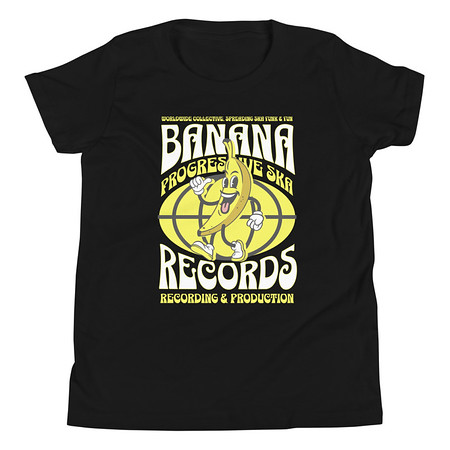 [ID: 307-G136] Banana Records - Comic Character Youth Staple Tee