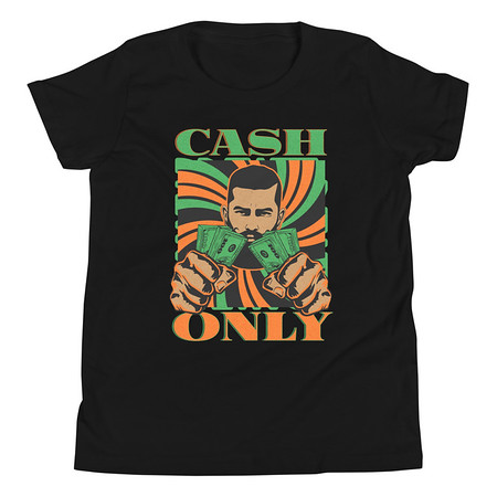 [ID: 307-G335] Cash Only - Streetwear Youth Staple Tee