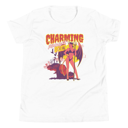 [ID: 307-G358] Charming Midnight Youth Staple Tee