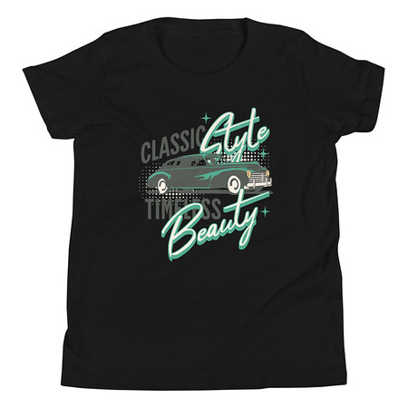 [ID: 307-G386] Classic Style Timeless Beauty Youth Staple Tee