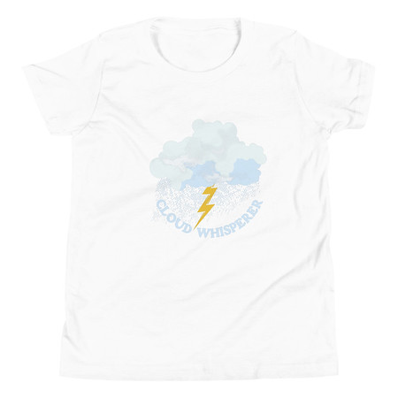 [ID: 307-G387] Cloud Whisperer - Rainy Weather Youth Staple Tee