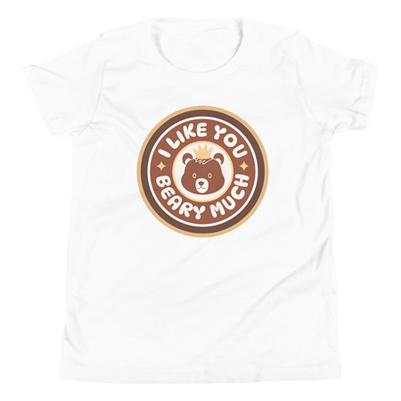 [ID: 307-G450] Cute Bear - AI Youth Staple Tee