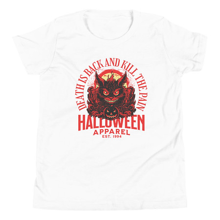 [ID: 307-G478] Death is Back Youth Staple Tee