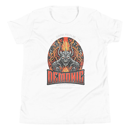[ID: 307-G488] Demonic Youth Staple Tee