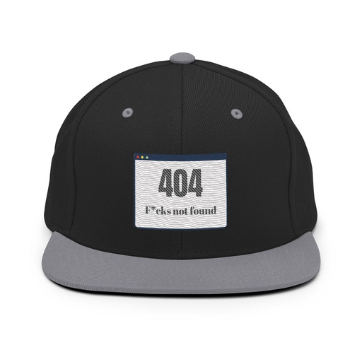 [ID: 99-G7] 404 Classic Snapback