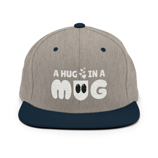 [ID: 99-G17] A Hug in a Mug - Funny Cartoon Classic Snapback