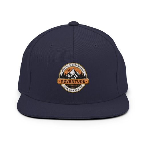 [ID: 99-G26] Adventure - Outdoor Mountain Classic Snapback