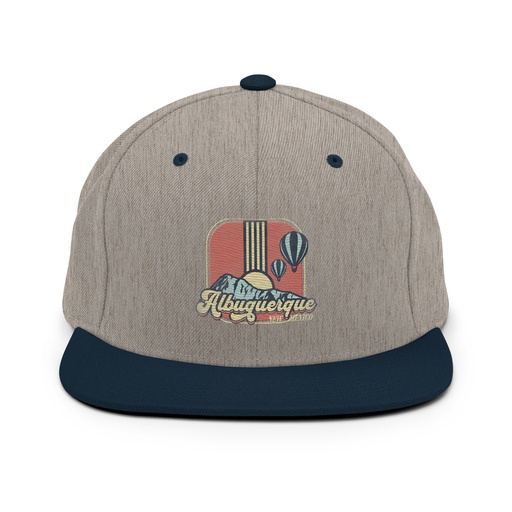 [ID: 99-G36] Albuquerque - Retro Hot Air Baloon Classic Snapback