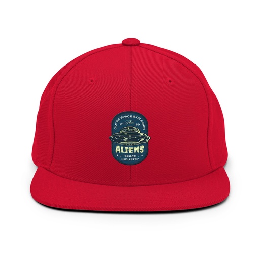 [ID: 99-G40] Aliens Outer Space Explorer - UFO Classic Snapback