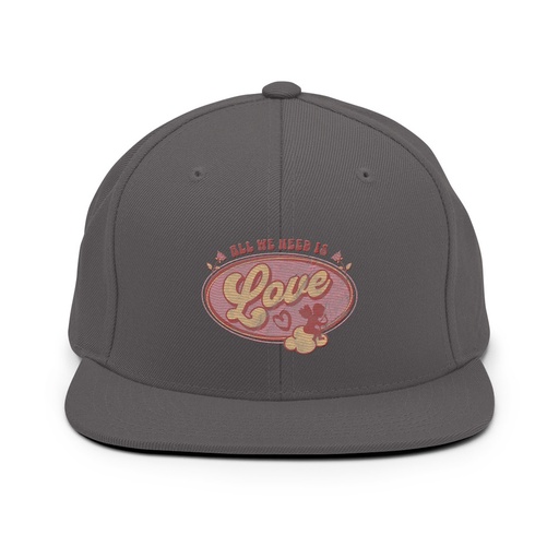 [ID: 99-G48] All We Need Is Love - Cupid Classic Snapback