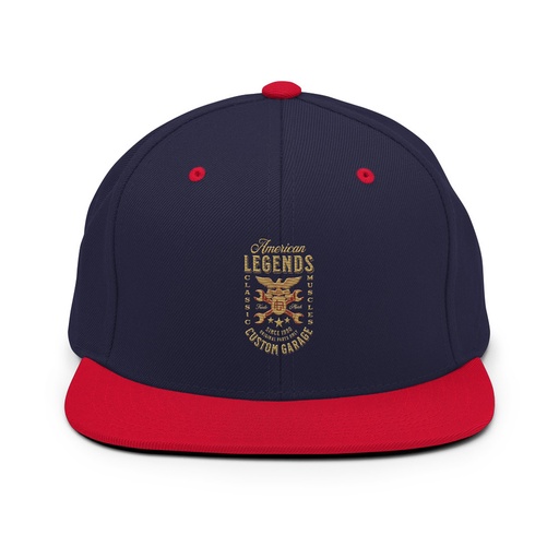 [ID: 99-G75] American Legends Garage - Eagle Classic Snapback