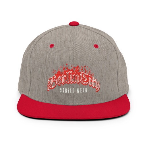 [ID: 99-G183] Berlin City Streetwear - Fire Classic Snapback