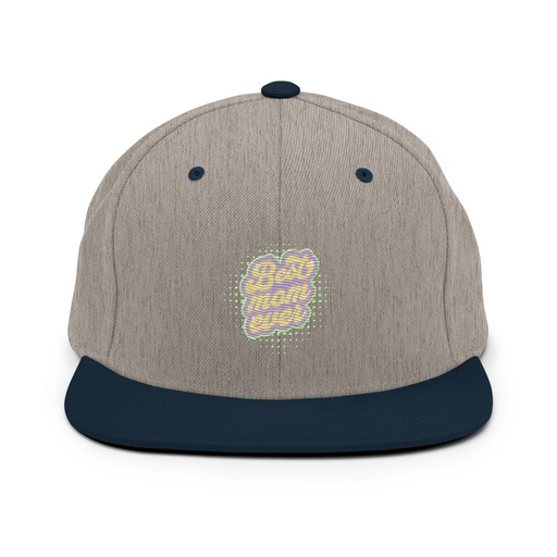 [ID: 99-G188] Best Mom Ever - Retro Typography Classic Snapback