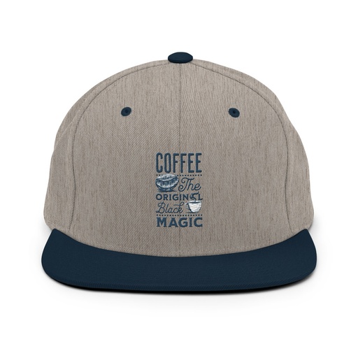 [ID: 99-G227] Black Magic Coffee - Simple Cup Classic Snapback