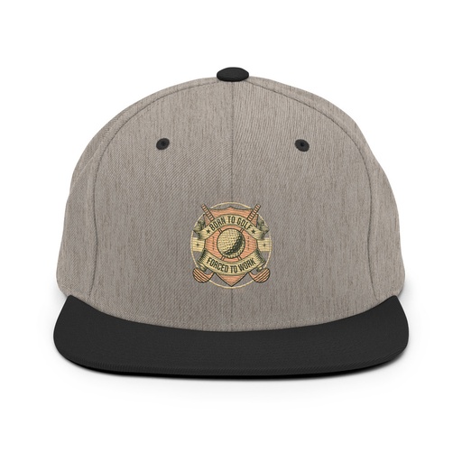 [ID: 99-G266] Born To Golf Classic Snapback
