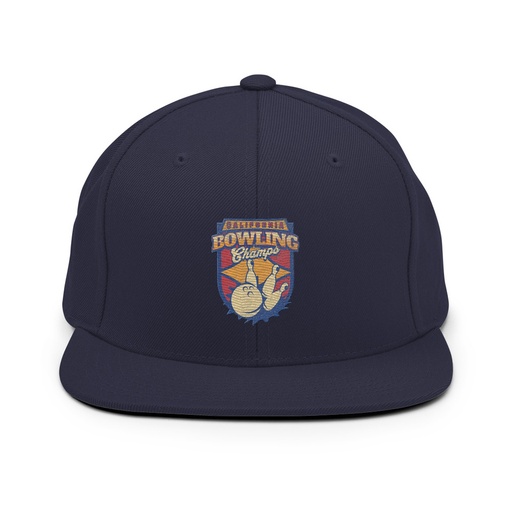 [ID: 99-G275] Bowling Championship - Retro Athlectic Sports Classic Snapback