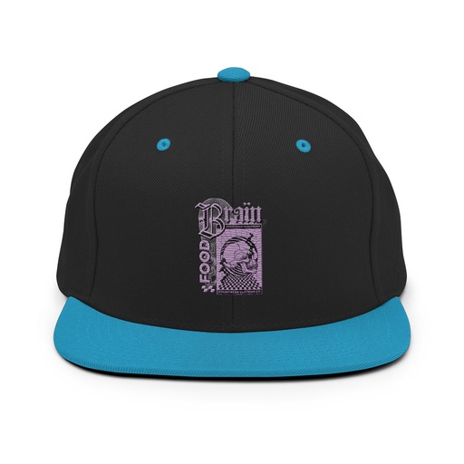 [ID: 99-G280] Brain Food - Y2K Skull Streetwear Classic Snapback