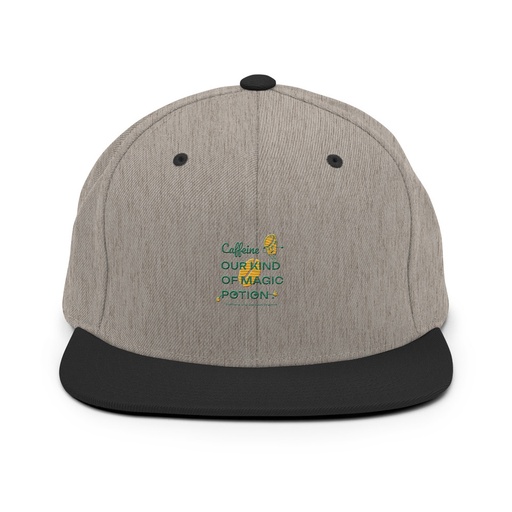 [ID: 99-G307] Caffeine Cartoon Classic Snapback