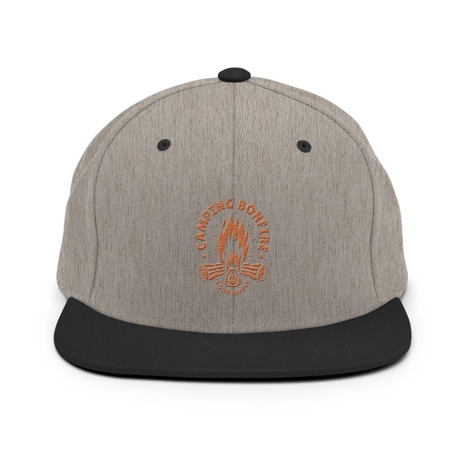 [ID: 99-G324] Camping Bonfire - Firewood Classic Snapback
