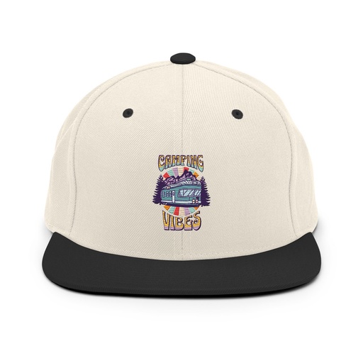 [ID: 99-G327] Camping Vibes Classic Snapback