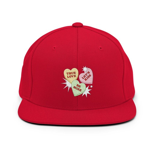 [ID: 99-G331] Candy Hearts - Valentine's Day Classic Snapback
