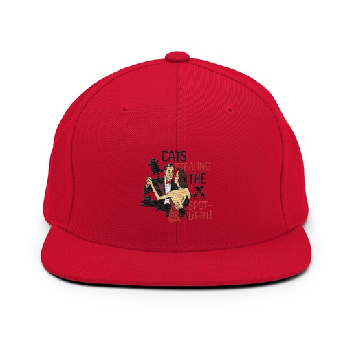 [ID: 99-G348] Cats Stealing the Spotlight Classic Snapback