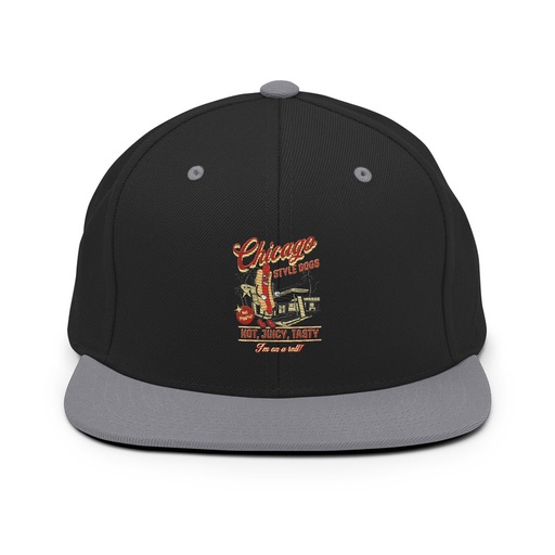 [ID: 99-G364] Chicago Style Hot Dogs Classic Snapback