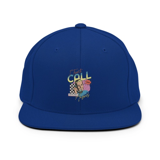 [ID: 99-G383] Classic Retro Illustrative Portrait Men Calling Classic Snapback