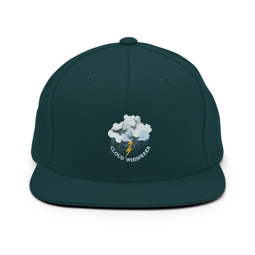 [ID: 99-G387] Cloud Whisperer - Rainy Weather Classic Snapback