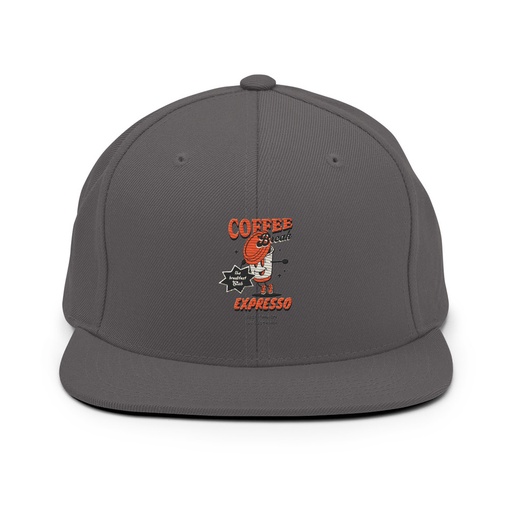 [ID: 99-G394] Coffee Break Cartoon Retro 90s  Classic Snapback
