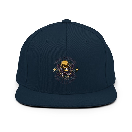 [ID: 99-G446] Custom Skateboards - Skull Classic Snapback