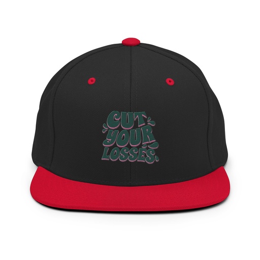 [ID: 99-G448] Cut your Losses Classic Snapback