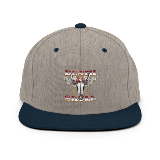 [ID: 99-G474] Deah Skull Classic Snapback