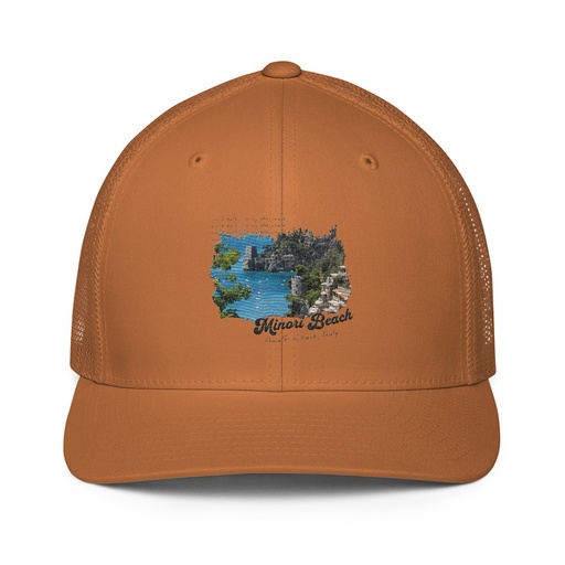 [ID: 596-G57] Amalfi Closed-Back Trucker Cap