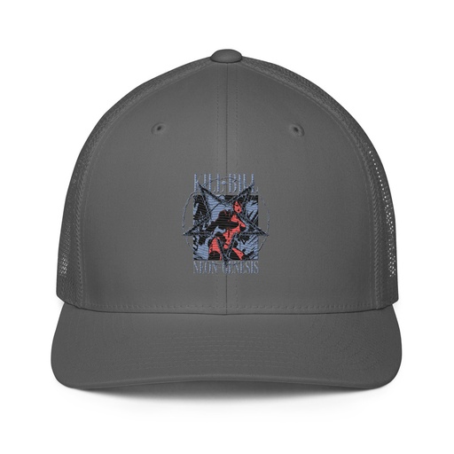 [ID: 596-G90] Anime Vintage Closed-Back Trucker Cap