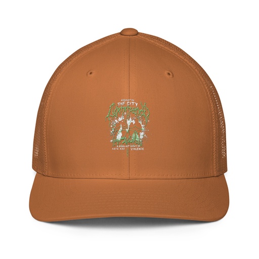 [ID: 596-G105] Assault on the City Closed-Back Trucker Cap