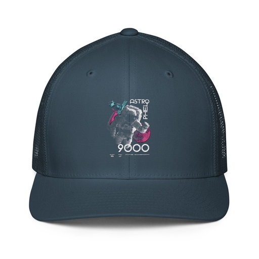 [ID: 596-G112] Astrophel 9000 Closed-Back Trucker Cap
