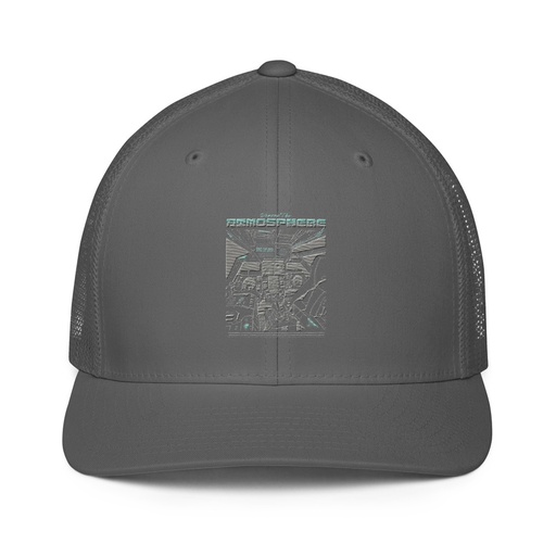 [ID: 596-G199] Beyond The Atmosphere Closed-Back Trucker Cap