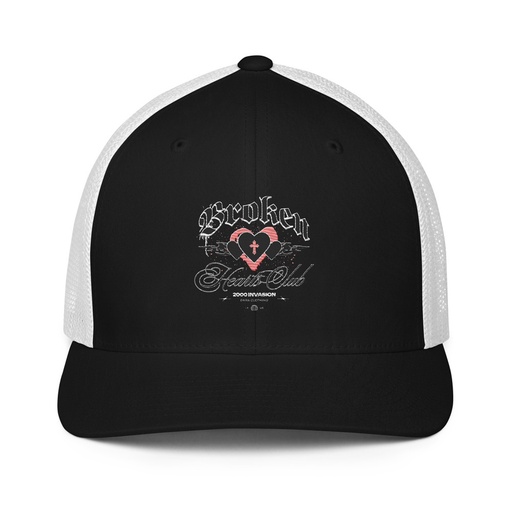 [ID: 596-G287] Broken Hearts Club Closed-Back Trucker Cap