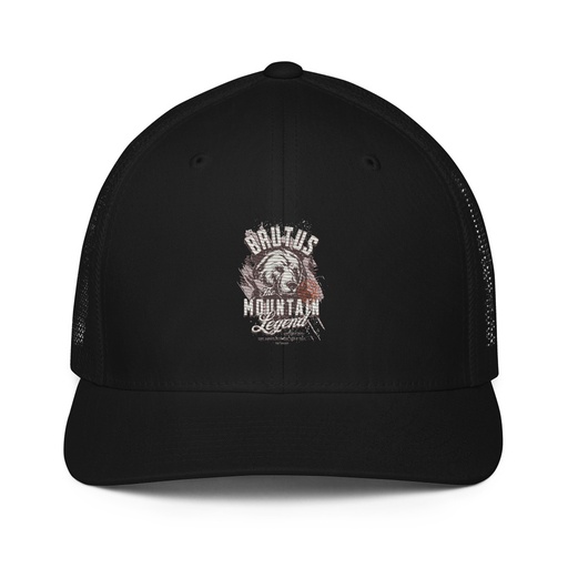 [ID: 596-G292] Brutus Mountain Legend Closed-Back Trucker Cap