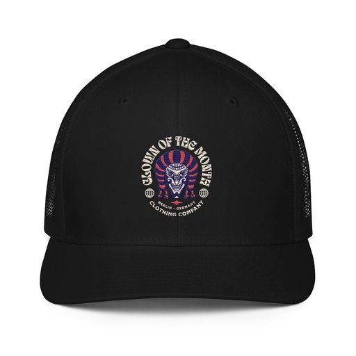 [ID: 596-G389] Clown of the Month Closed-Back Trucker Cap