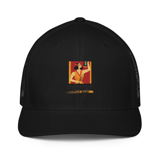 [ID: 596-G434] Creativity Takes Courage Closed-Back Trucker Cap