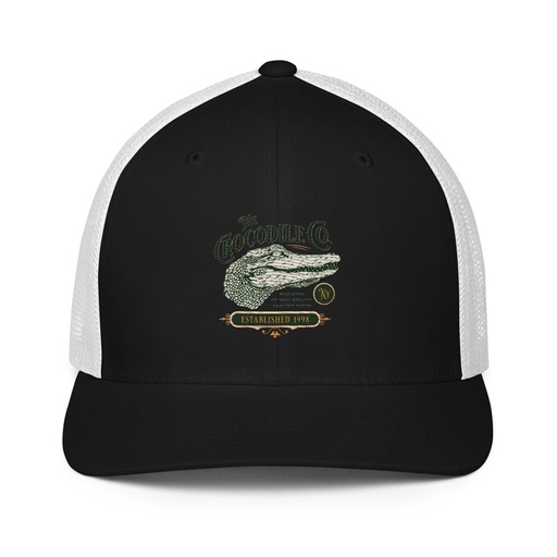 [ID: 596-G439] Crocodile Co. - Wild Animal Closed-Back Trucker Cap