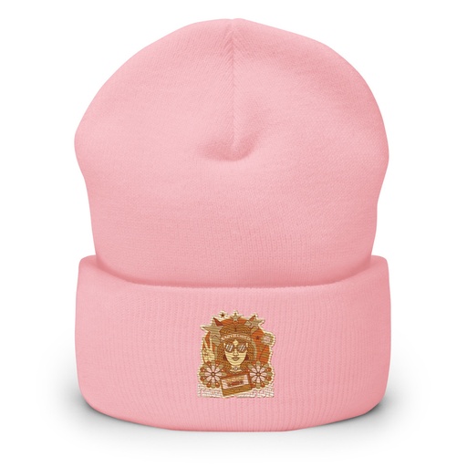 [ID: 266-G11] 60s tee design Cuffed Beanie