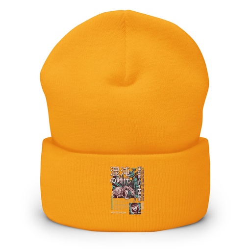 [ID: 266-G34] Age of Chaos - Japanese Anime Cuffed Beanie